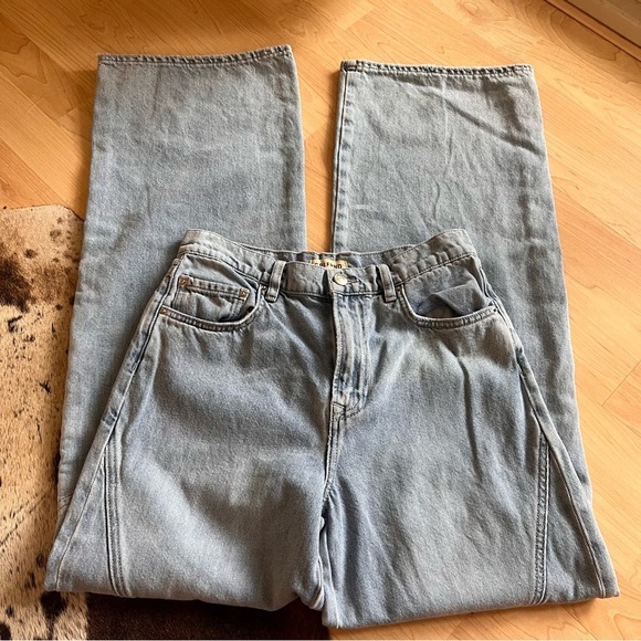 GRLFRND Mariah Wide Leg Racer Jean Size‎ 26 - Picture 4 of 13